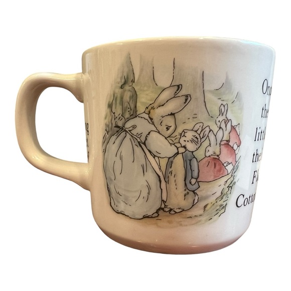 Vintage Peter Rabbit Nursery Mug by Wedgwood Like NEW - Picture 2 of 5